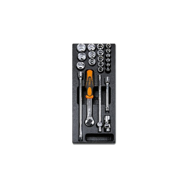autres-outils-et-accessoires-pour-outils-de-serrage-vissage - plateau-thermoforme-rigide-avec-composition-doutils-3 - T92 - beta-tools - Tinsal - Algérie
