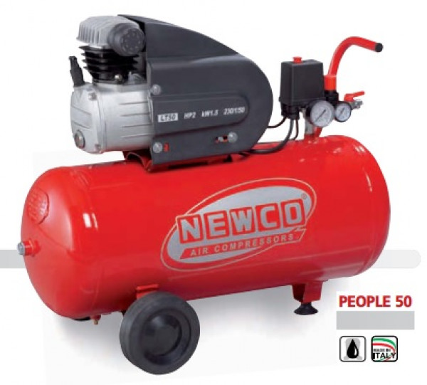 compresseurs - compresseur-a-piston-50-litres-newco - PEOPLE 50 - newco - Tinsal - Algérie