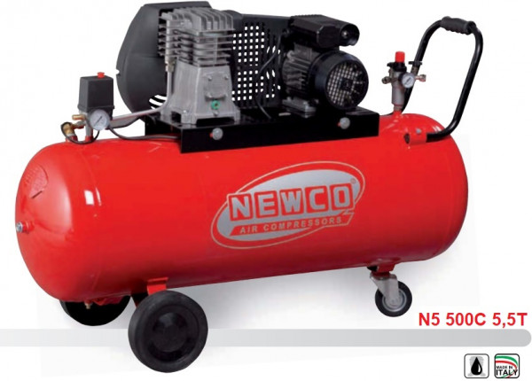 compresseurs - compresseur-a-piston-500-litres-newco - N5 500C 5,5T - newco - Tinsal - Algérie