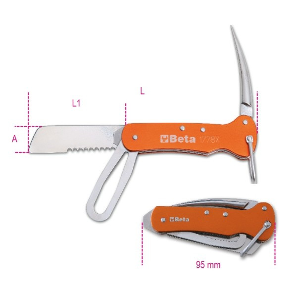 couteaux - couteau-a-cran-darret-avec-lame-trapezoidale-1 - 017780050 - beta-tools - Tinsal - Algérie