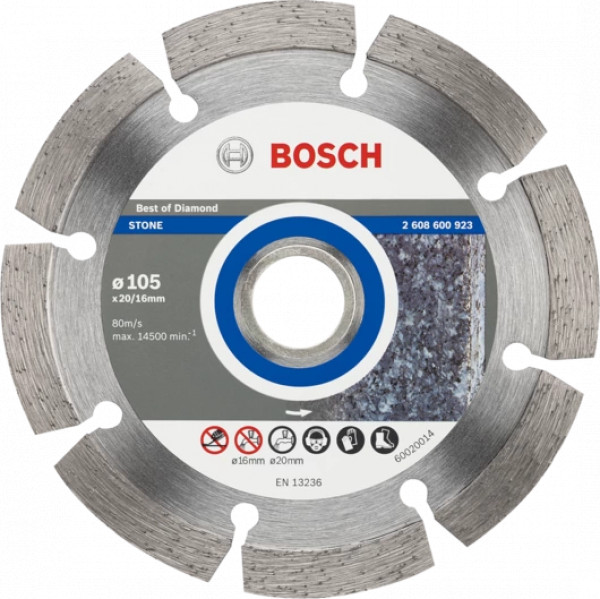 disques-a-tronconner - disque-a-tronconner-diamante-pour-pierre - 2 608 600 923 - bosch-professional - Tinsal - Algérie