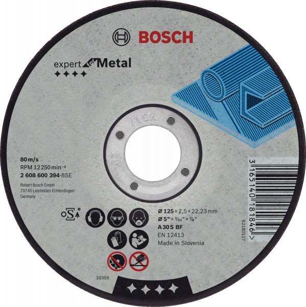 disques-a-tronconner - disque-a-tronconner-expert-pour-metal - 2 608 600 "005-544" - bosch-professional - Tinsal - Algérie