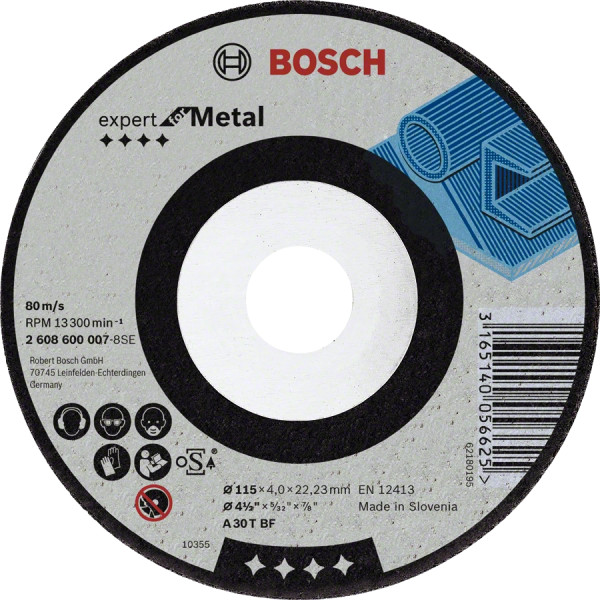 disques-abrasifs - disque-a-meuler-metal-expert - 2 608 600 "007-386" - bosch-professional - Tinsal - Algérie