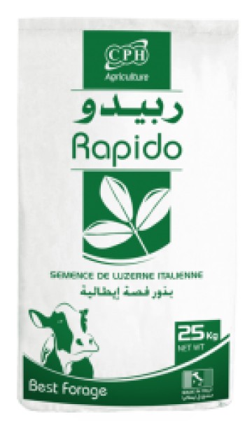 semences-fourrageres-couverts-vegetaux - semences-de-luzerne-rapido - Rapido-semence luzerne - cph-agriculture - Tinsal - Algérie