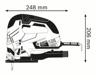 scies-filaires - scie-sauteuse-pendulaire - GST 90 BE - bosch-professional - Tinsal - Algérie