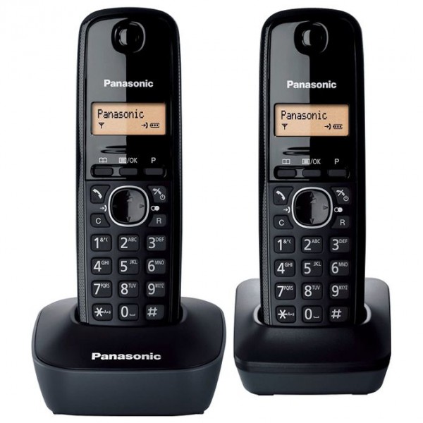 telephone - telephone-sans-fil-dect-double-combines - KX-TG1612 - panasonic-business-communication - Tinsal - Algérie