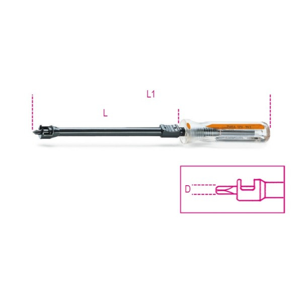 tournevis - tournevis-pose-vis-phillips - 1251 - beta-tools - Tinsal - Algérie